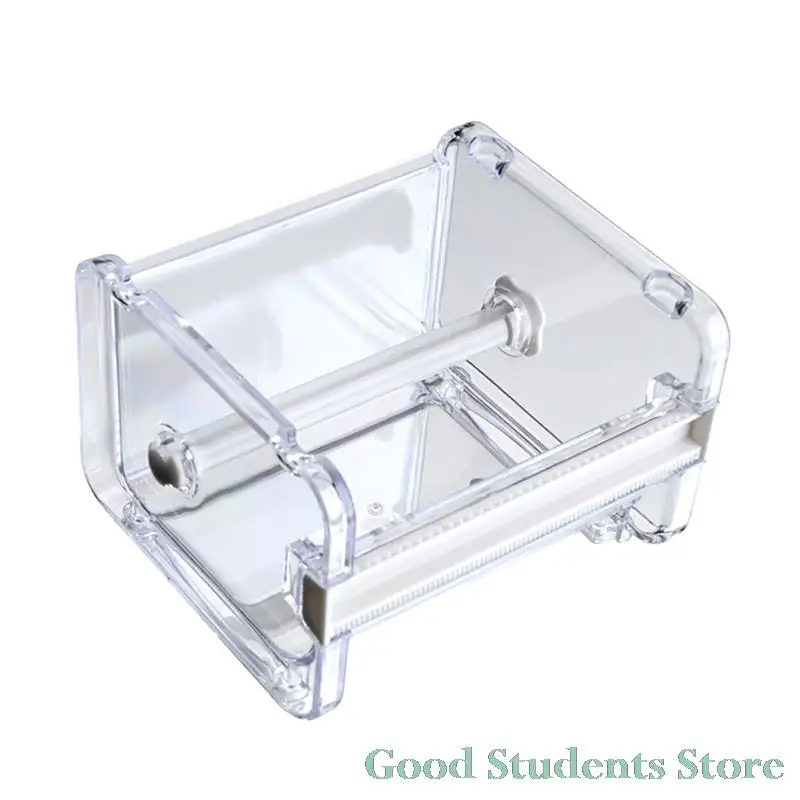 Transparent Masking Tape Cutter Washi Tape Storage Organizer Cutter Office Tape Dispenser 10.3 x 9.2 x 7.1cm
Transparent Masking Tape Cutter Washi Tape Storage Organizer Cutter Office Tape Dispenser 10.3 x 9.2 x 7.1cm