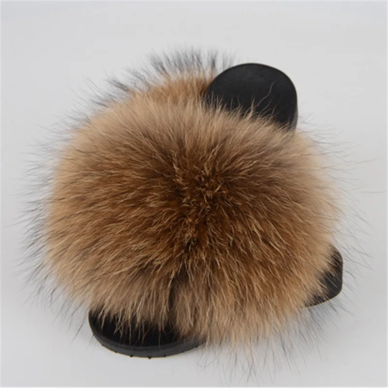 QIANMAOHUI Women summer casual fur slippers flat bottom non-slip solid raccoon large size slippers free delivery
QIANMAOHUI Women summer casual fur slippers flat bottom non-slip solid raccoon large size slippers free delivery