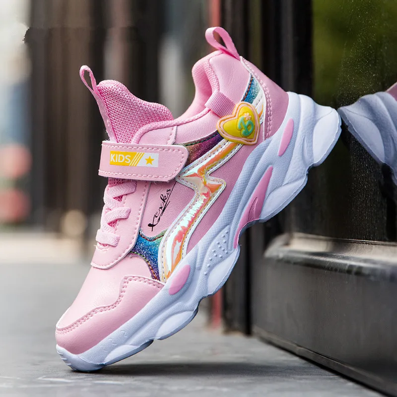 2021 Girls Soft-Sole Shoes Leather Girls Children Trendy Shoes Waterproof Lightweight Princess CHILDREN'S Sneakers
2021 Girls Soft-Sole Shoes Leather Girls Children Trendy Shoes Waterproof Lightweight Princess CHILDREN'S Sneakers