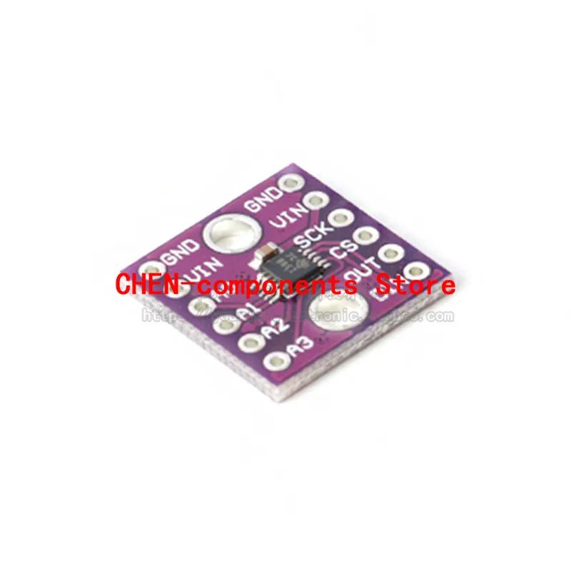 ADS1118 16 AD Модуль преобразователя 16 бит ADC SPI коммуникационный модуль макетная плата
ADS1118 16 AD Модуль преобразователя 16 бит ADC SPI коммуникационный модуль макетная плата