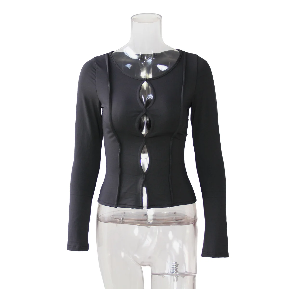 YSDNCHI Hollow Out Long Sleeve Tops Knitwear T-shirt Patchwork Women Sexy Party Bodycon Club Spring Autumn Street Style Clothes
YSDNCHI Hollow Out Long Sleeve Tops Knitwear T-shirt Patchwork Women Sexy Party Bodycon Club Spring Autumn Street Style Clothes