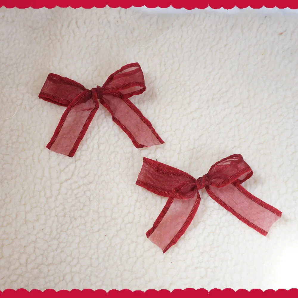 Lolita Sweet Cat Ears New Year Hair Ornament Hair Clip Kawaii Soft Sister Bowknot Plush KC Hair Clip headdress Handmade
Lolita Sweet Cat Ears New Year Hair Ornament Hair Clip Kawaii Soft Sister Bowknot Plush KC Hair Clip headdress Handmade