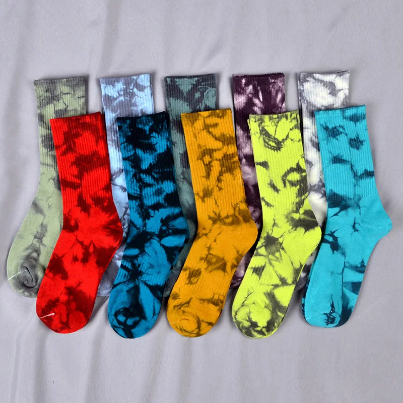 Tie-dye Autumn/winter Men and Women Middle Tube High Top Street Trend Sliding Version Sports Basketball Long Tube Couple Socks
Tie-dye Autumn/winter Men and Women Middle Tube High Top Street Trend Sliding Version Sports Basketball Long Tube Couple Socks