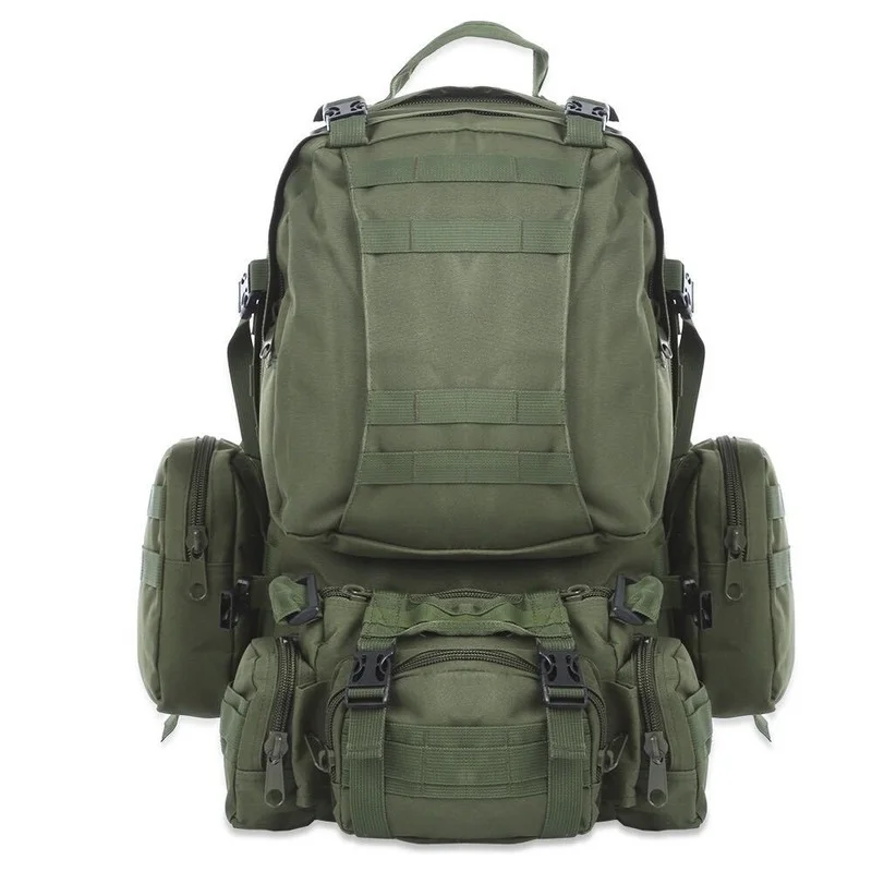 Sports Bag Multi-Functional Combat Bag Outdoor Combination Backpack Travel Backpack Camouflage Sports Hiking Bag 55 Liters
Sports Bag Multi-Functional Combat Bag Outdoor Combination Backpack Travel Backpack Camouflage Sports Hiking Bag 55 Liters