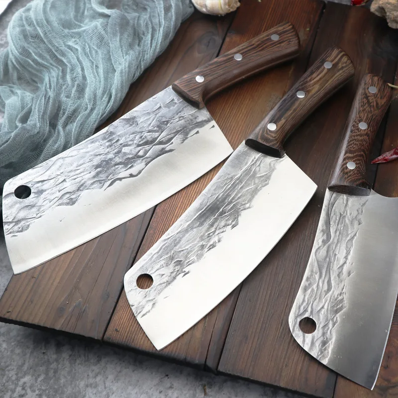 Шеф-нож из нержавеющей стали, кованый резец ручной работы, резец мясника, резак, кухонные инструменты для нарезки
Шеф-нож из нержавеющей стали, кованый резец ручной работы, резец мясника, резак, кухонные инструменты для нарезки