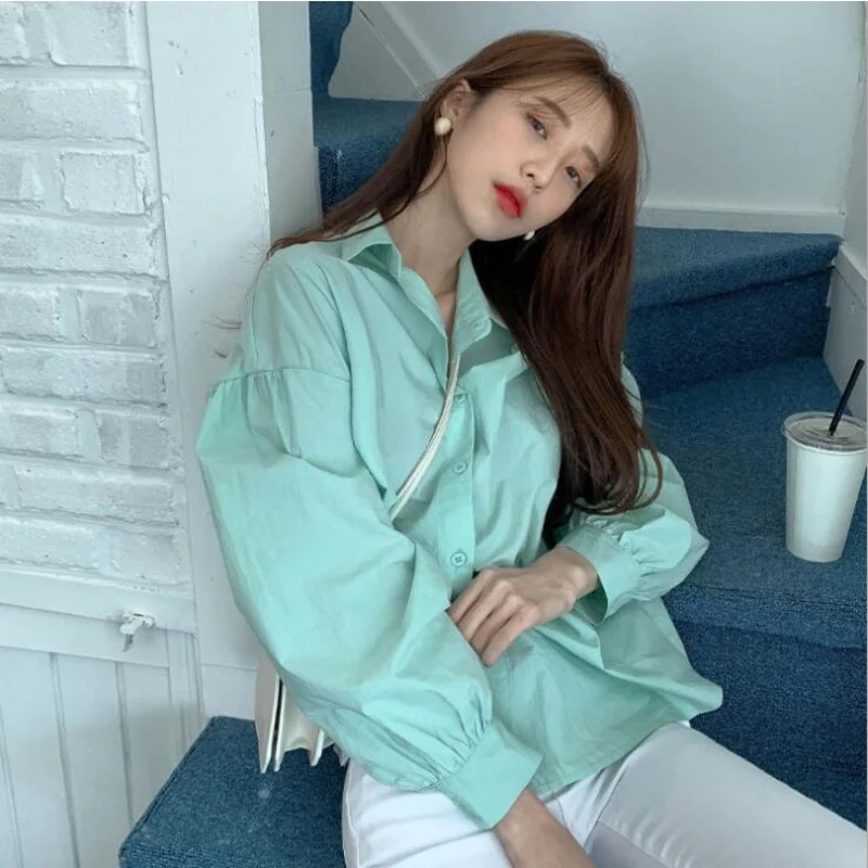 Autumn Women Blouse Shirt 2020 Casual Long Sleeve Office Shirts Lady Pocket OL Style Loose Blouse Lady Cotton Tops CL413
Autumn Women Blouse Shirt 2020 Casual Long Sleeve Office Shirts Lady Pocket OL Style Loose Blouse Lady Cotton Tops CL413