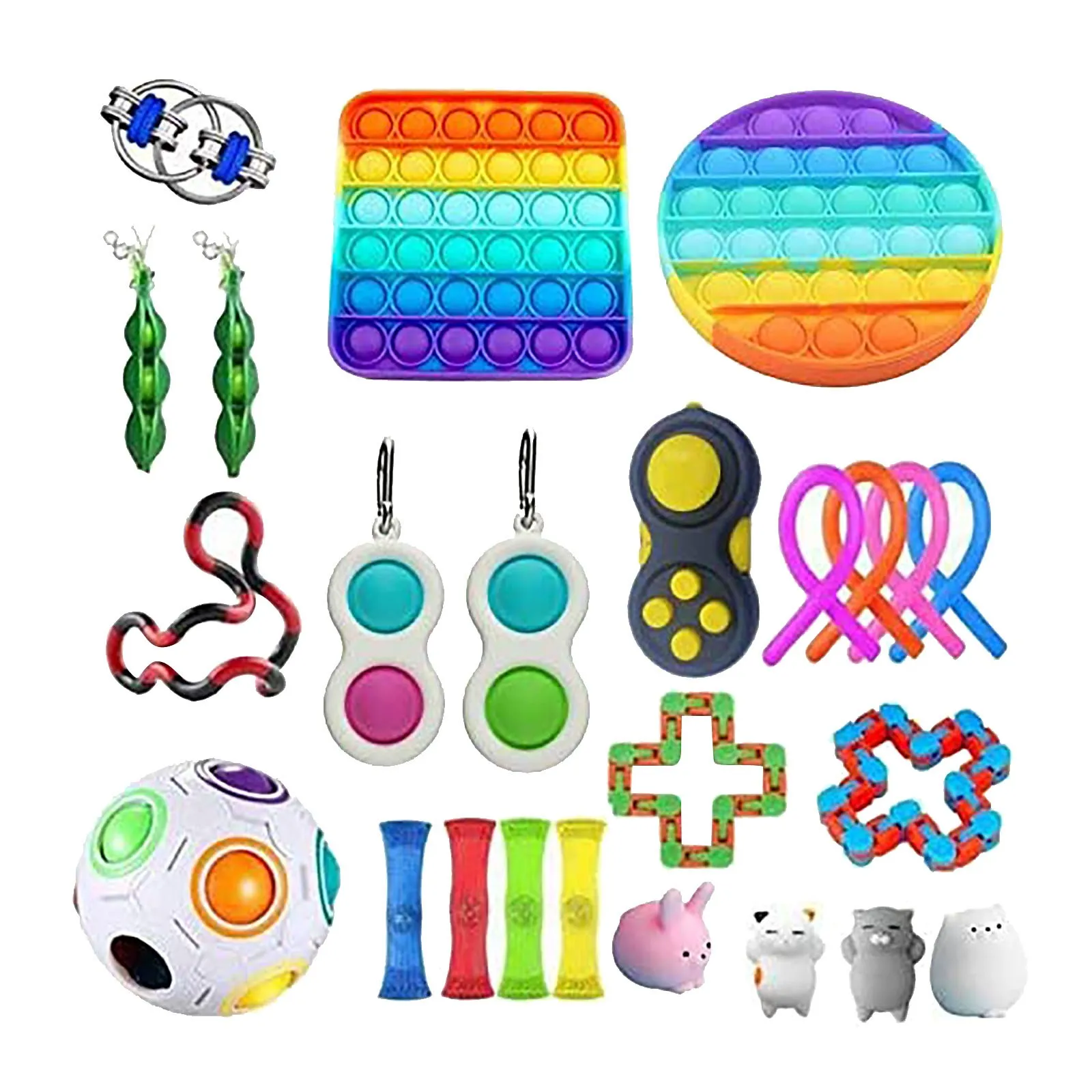 Fidget Toys Anti Stress Toy Set Stretchy Strings Mesh Marble Relief Toys Parent-child Interactive Toys Gift игрушки для детей
Fidget Toys Anti Stress Toy Set Stretchy Strings Mesh Marble Relief Toys Parent-child Interactive Toys Gift игрушки для детей
