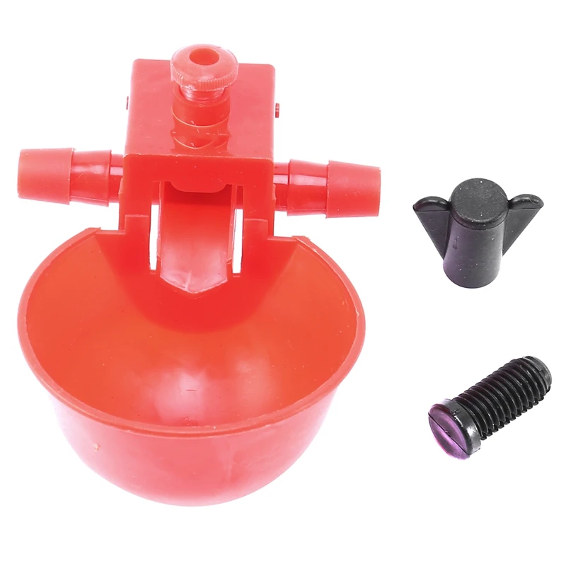 50 Sets Red Quail Waterer Animal Feeders Automatic Bird Coop Feed Poultry Chicken Fowl Drinker Water Drinking Cups
50 Sets Red Quail Waterer Animal Feeders Automatic Bird Coop Feed Poultry Chicken Fowl Drinker Water Drinking Cups