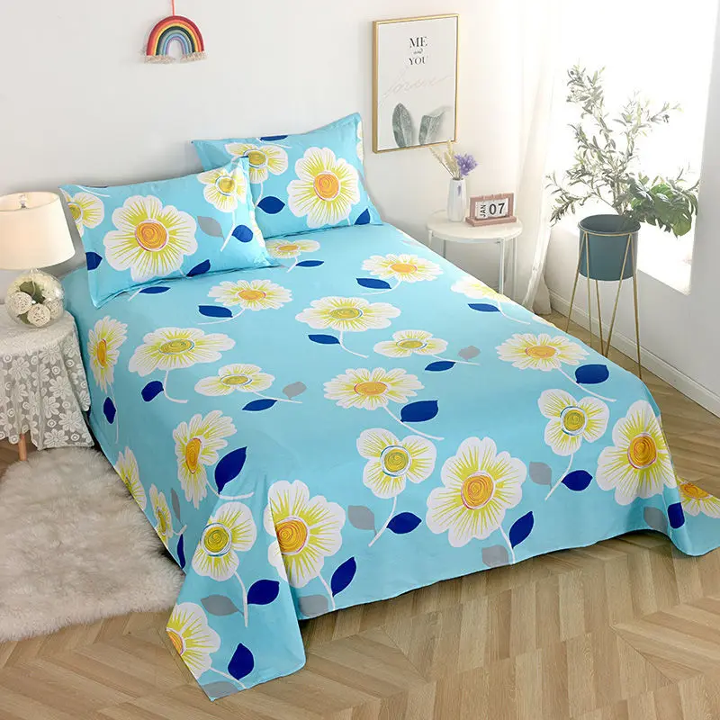 (Bed sheet + pillowcase) 3-piece set of pure cotton bed sheet single piece cotton home dormitory single
(Bed sheet + pillowcase) 3-piece set of pure cotton bed sheet single piece cotton home dormitory single