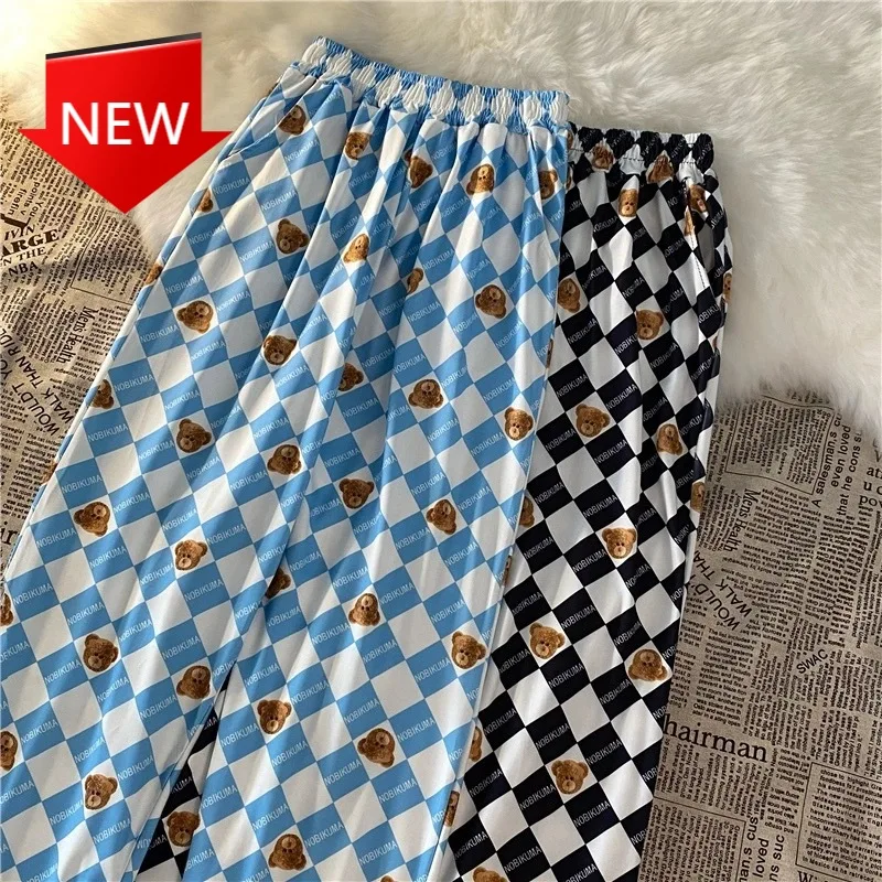 Женские свободные брюки с высокой талией 021, спортивные штаны и футболка, укороченный топ, комплект из 2 предметов, женские брюки в клетку с п... 
Женские свободные брюки с высокой талией 021, спортивные штаны и футболка, укороченный топ, комплект из 2 предметов, женские брюки в клетку с п...