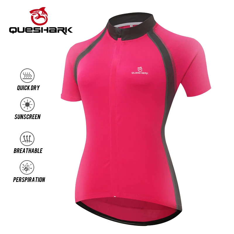 QUESHARK Professional Women Cycling Jerseys Mountain Bike Clothing Quick-Dry Racing MTB Breathable Bicycle Clothes Uniform 
QUESHARK Professional Women Cycling Jerseys Mountain Bike Clothing Quick-Dry Racing MTB Breathable Bicycle Clothes Uniform