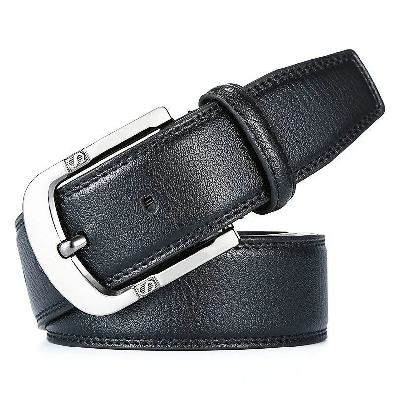 New Men Leather Girdle Needle Buckle Belt Cowhide Business Belt Casual Fashion Pure Color Youth Belts Crossover
New Men Leather Girdle Needle Buckle Belt Cowhide Business Belt Casual Fashion Pure Color Youth Belts Crossover