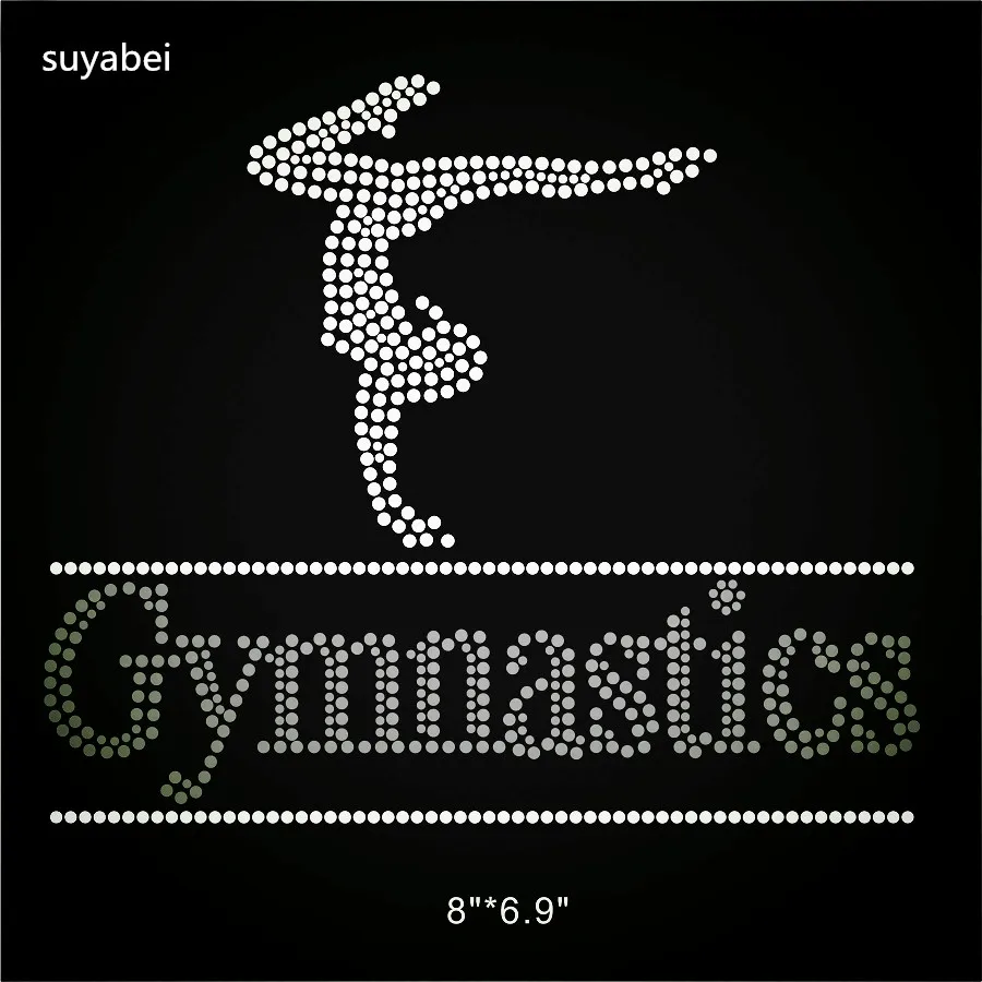 2pc/lot Gymnastic girl appliques transfers design iron on transfer patches hot fix rhinestone transfer motifs fixing rhinestones
2pc/lot Gymnastic girl appliques transfers design iron on transfer patches hot fix rhinestone transfer motifs fixing rhinestones