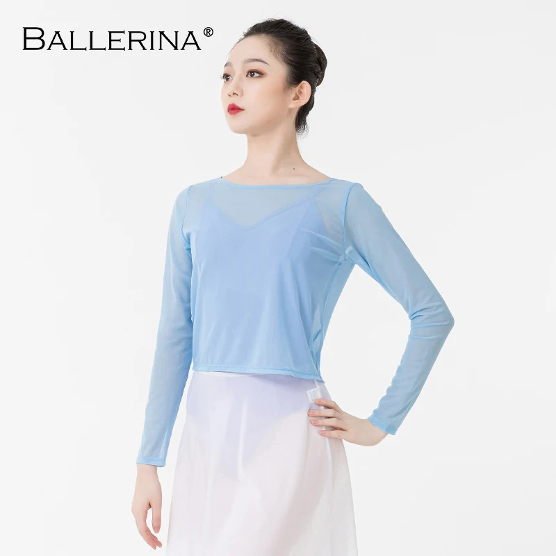 Ballet Dance out For Women Sexy Dance Sunscreen gymnastics Outer jersey Long sleeve bottoming shirt Ballerina 6500
Ballet Dance out For Women Sexy Dance Sunscreen gymnastics Outer jersey Long sleeve bottoming shirt Ballerina 6500