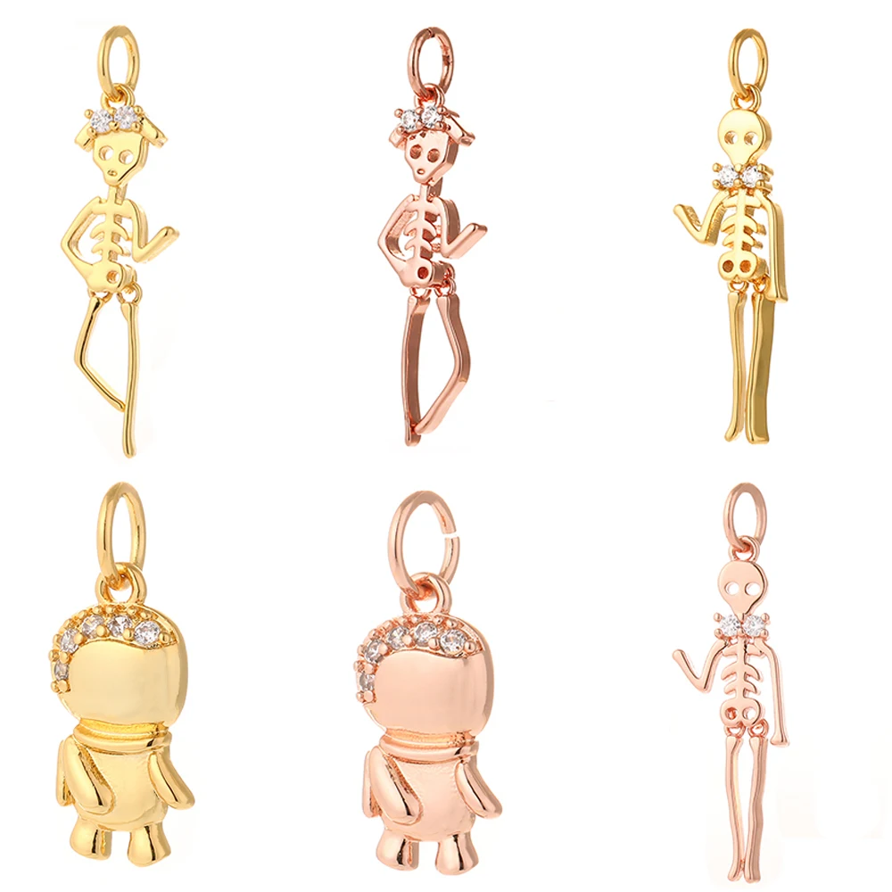 Skull Gothic Pendant Charms for Jewelry Making Bulk Astronaut Designer Jewelry Charms for Diy Earrings Necklace Bracelet Copper
Skull Gothic Pendant Charms for Jewelry Making Bulk Astronaut Designer Jewelry Charms for Diy Earrings Necklace Bracelet Copper