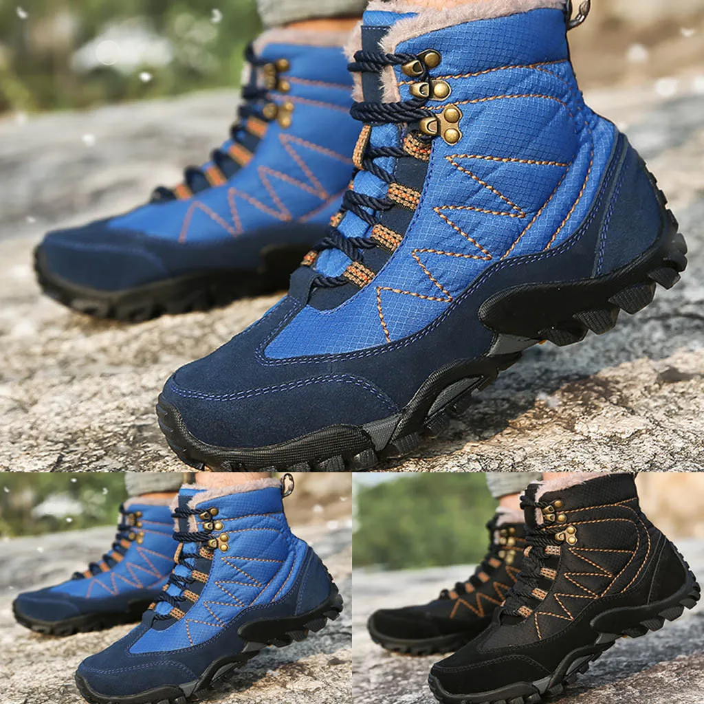 Sporty Style Warm Winter Men Boots Non-slip Ankle Boots Men Winter Work Shoes Men Large Size Outdoor Snow Boots for Men Botas
Sporty Style Warm Winter Men Boots Non-slip Ankle Boots Men Winter Work Shoes Men Large Size Outdoor Snow Boots for Men Botas