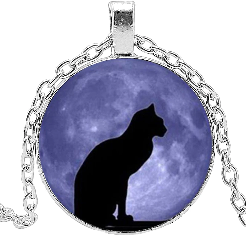 Fashion New Handmade Necklace Cartoon Surrounding Black Cat Flower Cat Glass Pendant Necklace Personalized Gift Charm Necklace
Fashion New Handmade Necklace Cartoon Surrounding Black Cat Flower Cat Glass Pendant Necklace Personalized Gift Charm Necklace