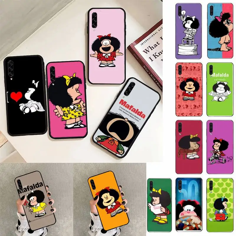 Мультяшный чехол для телефона Mafalda Girl для Samsung Galaxy A30 A20 S20 A50S A30S A71 A10S A6 plus Fundas Coque
Мультяшный чехол для телефона Mafalda Girl для Samsung Galaxy A30 A20 S20 A50S A30S A71 A10S A6 plus Fundas Coque