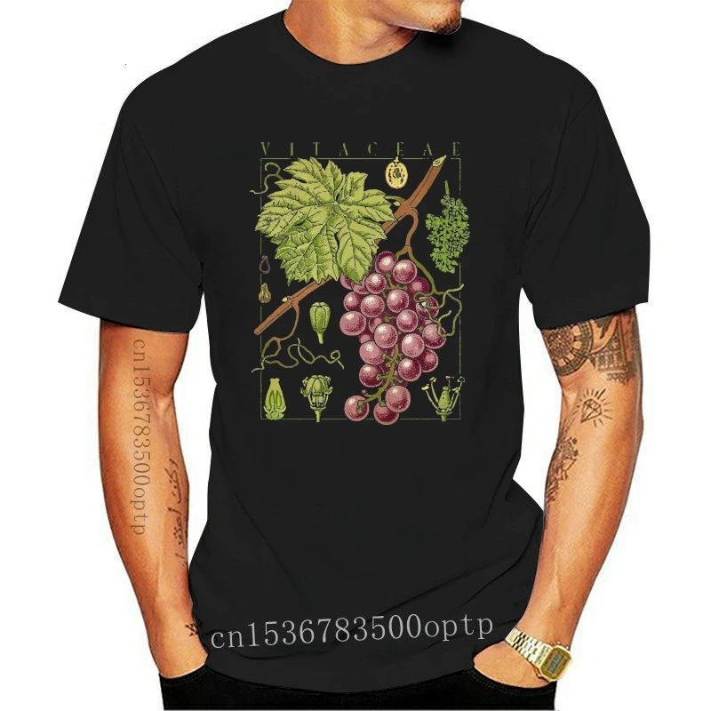 New Short Sleeve for Men Clothing Summer Wine T-Shirt Grape Vine Botanical Garden Plant Print Art Botany Fruit Flower Tee Shirt
New Short Sleeve for Men Clothing Summer Wine T-Shirt Grape Vine Botanical Garden Plant Print Art Botany Fruit Flower Tee Shirt