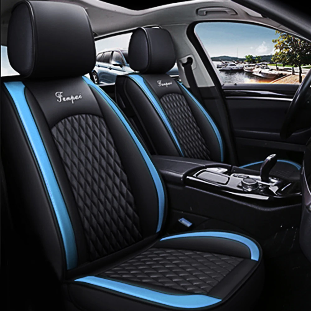 PU leather Universal Car Seat Cover Fit For Most Cars 5-Seat High-End Luxury Car Interiors
PU leather Universal Car Seat Cover Fit For Most Cars 5-Seat High-End Luxury Car Interiors