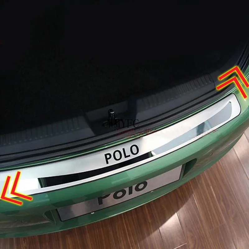 Защитная накладка на задний бампер из нержавеющей стали для Volkswagen Polo Hatchback MK5 2011-2018
Защитная накладка на задний бампер из нержавеющей стали для Volkswagen Polo Hatchback MK5 2011-2018