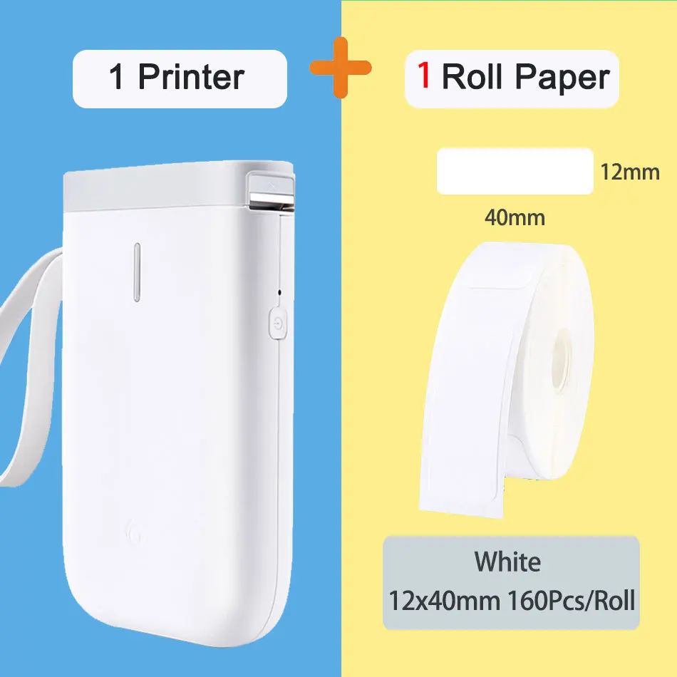 Mini Wireless label printer Portable Pocket Label Printer Portable Bluetooth Thermal Label Printer Home Use Office Printer D11
Mini Wireless label printer Portable Pocket Label Printer Portable Bluetooth Thermal Label Printer Home Use Office Printer D11