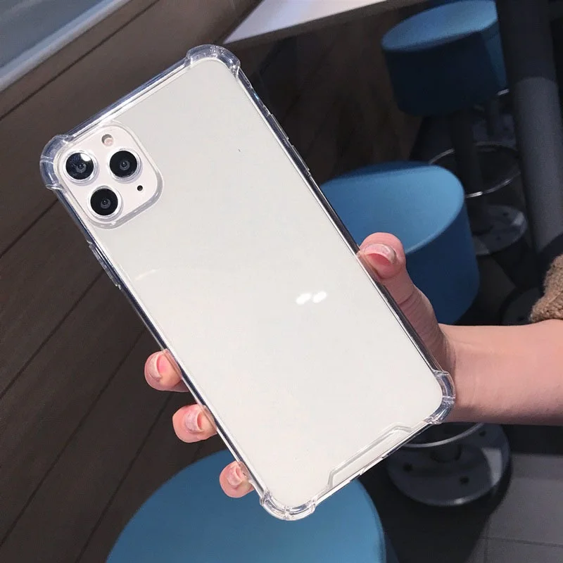 2021 Transparent Shockproof Case for iPhone 12 Mini 11 Pro Max XS XR X 6S 7 8 Plus Clear Anti-Knock Phone Shell Soft TPU Back
2021 Transparent Shockproof Case for iPhone 12 Mini 11 Pro Max XS XR X 6S 7 8 Plus Clear Anti-Knock Phone Shell Soft TPU Back