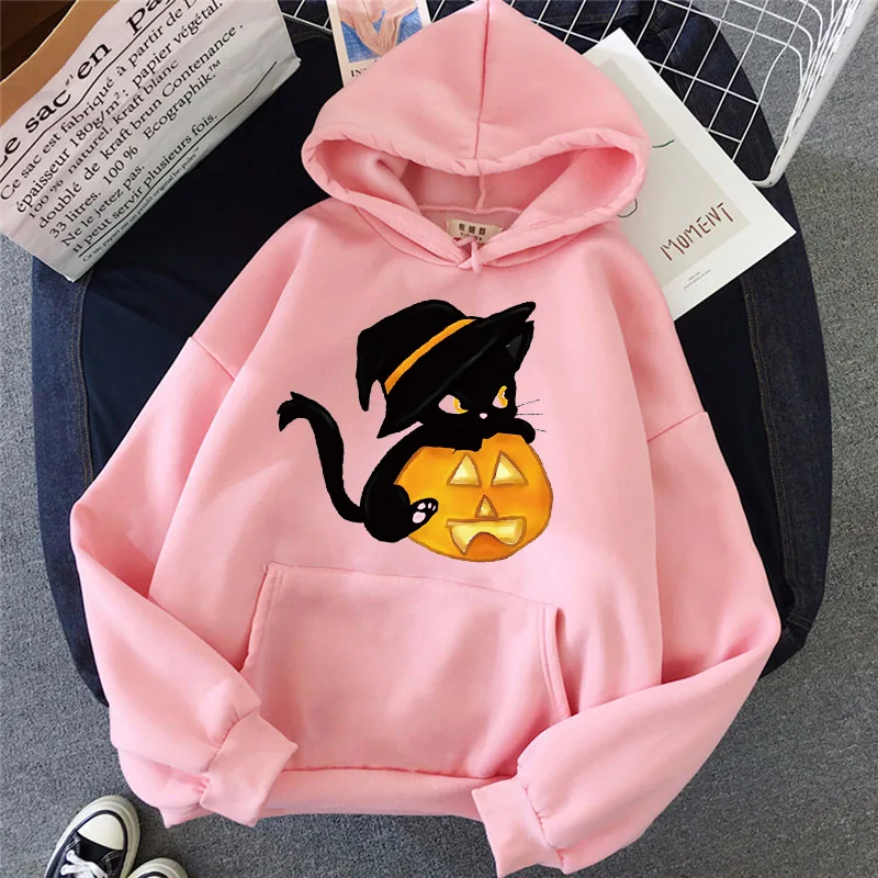 Fashion Women's Hooded Winter Halloween Ladies Sweatshirt Pullover Warm Thicken Harajuku Long Sleeve Korean Autumn female Hooded
Fashion Women's Hooded Winter Halloween Ladies Sweatshirt Pullover Warm Thicken Harajuku Long Sleeve Korean Autumn female Hooded