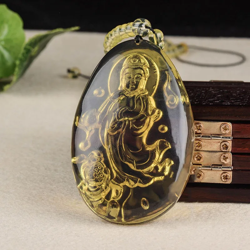 New Dominican Blue Pearl Pendant Guanyin Pendant Men's Simple Sweater Chain Jewelry.
New Dominican Blue Pearl Pendant Guanyin Pendant Men's Simple Sweater Chain Jewelry.