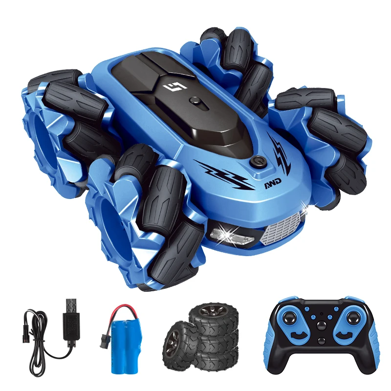 2 IN 1 RC Stunt Car Radio Control Buggy Drift Electric 360 Rotation Double Sided Driving Deformed Car Machine Vehicle Toys Boys
2 IN 1 RC Stunt Car Radio Control Buggy Drift Electric 360 Rotation Double Sided Driving Deformed Car Machine Vehicle Toys Boys