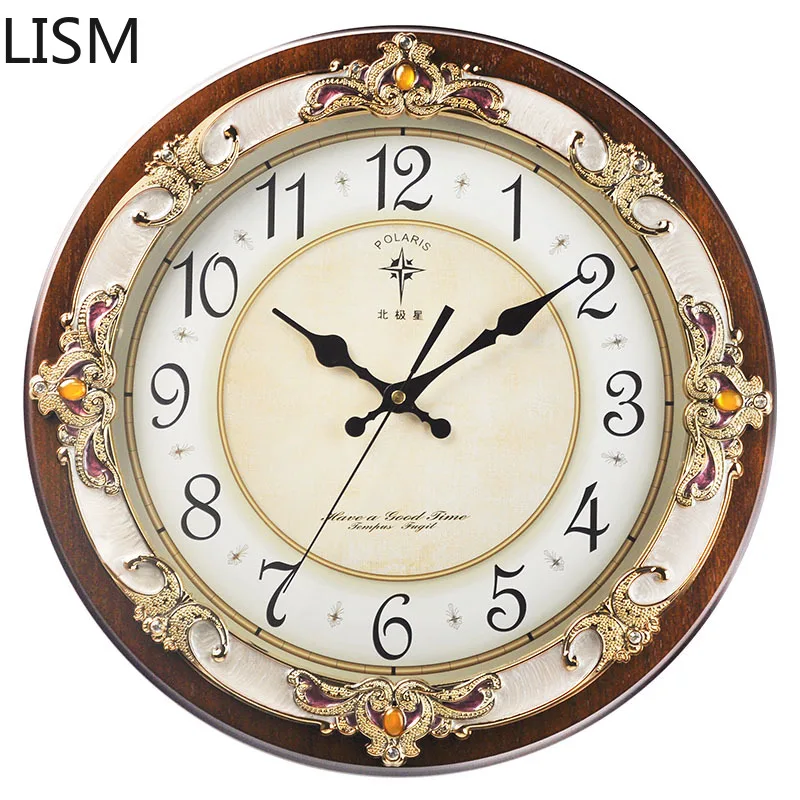 Wall Clock Modern Design Art European Style Silent Clock Creative Carved Wooden Clock Personality Art Garden Wooden Clock
Wall Clock Modern Design Art European Style Silent Clock Creative Carved Wooden Clock Personality Art Garden Wooden Clock