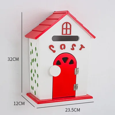 Wall-mounted mailbox garden mailbox post box barrel newspaper mailbox home balcony garden decoration letter box outdoor WF928101
Wall-mounted mailbox garden mailbox post box barrel newspaper mailbox home balcony garden decoration letter box outdoor WF928101