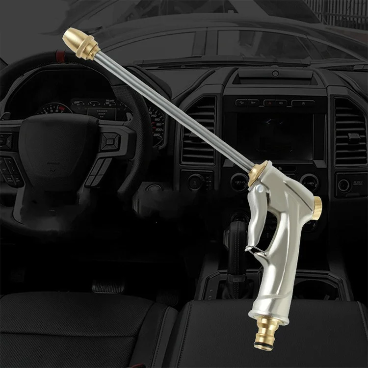 High Pressure Power Spray Gun Head Copper Washer Water Gun Spray Nozzle Car Wash Garden Cleaning Tool
High Pressure Power Spray Gun Head Copper Washer Water Gun Spray Nozzle Car Wash Garden Cleaning Tool