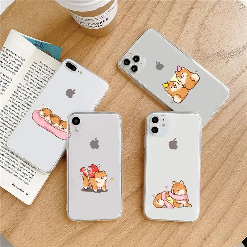 Cute cartoon animal corgi dog Phone Case Transparent soft For iphone 5 6 7 8 11 12 s c se plus mini x xs xr pro max shell
Cute cartoon animal corgi dog Phone Case Transparent soft For iphone 5 6 7 8 11 12 s c se plus mini x xs xr pro max shell