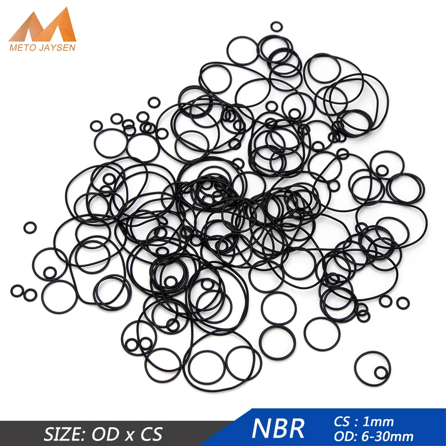 20pcs NBR Nitrile Rubber Sealing O-ring Gasket Replacement Seal O ring OD 6mm-30mm CS 1mm Black Ring Washer DIY Accessories S122
20pcs NBR Nitrile Rubber Sealing O-ring Gasket Replacement Seal O ring OD 6mm-30mm CS 1mm Black Ring Washer DIY Accessories S122