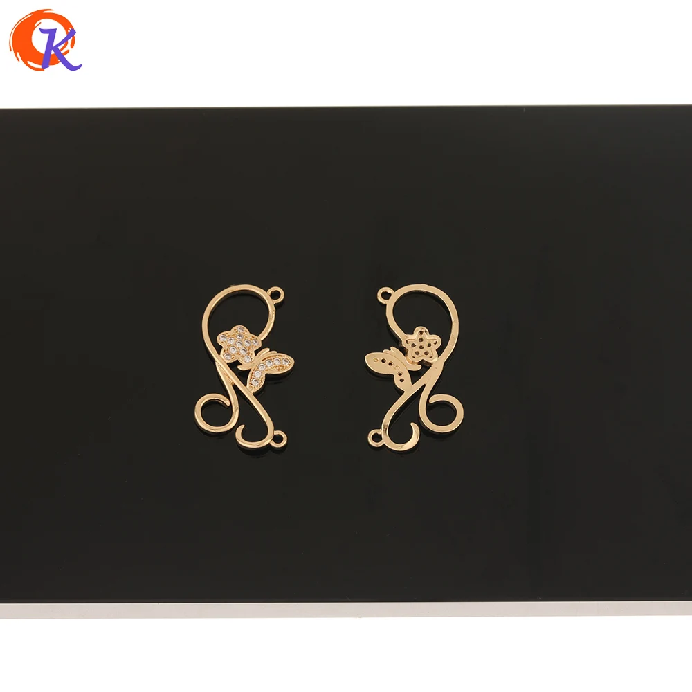 Cordial Design 50Pcs 15*27MM Jewelry Accessories/CZ Charms/Hand Made/Flower Shape/DIY Making/Earring Findings/Jewelry Connectors
Cordial Design 50Pcs 15*27MM Jewelry Accessories/CZ Charms/Hand Made/Flower Shape/DIY Making/Earring Findings/Jewelry Connectors