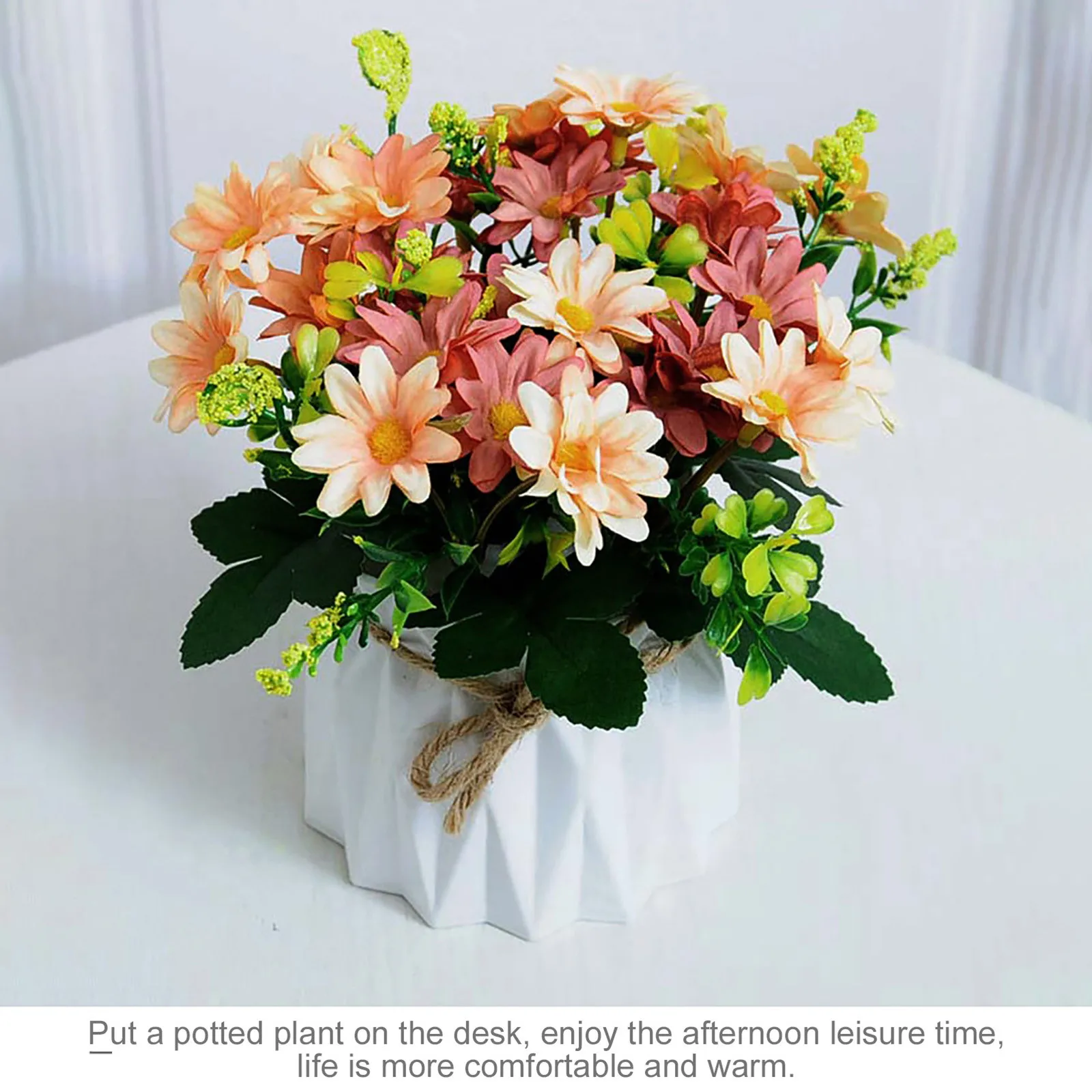 Artificial Plastic Plants Rose Potted Desktop Artificial Indoor Tabletop Craft Plant Garden Fake Flower Pendant Decoration
Artificial Plastic Plants Rose Potted Desktop Artificial Indoor Tabletop Craft Plant Garden Fake Flower Pendant Decoration