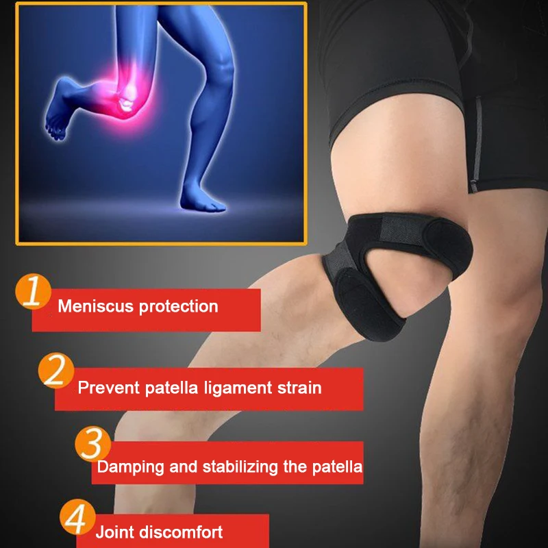 Adjustable Breathable Knee Support Pad Anti Bump Fitness Sportswear Leg Protector
Adjustable Breathable Knee Support Pad Anti Bump Fitness Sportswear Leg Protector