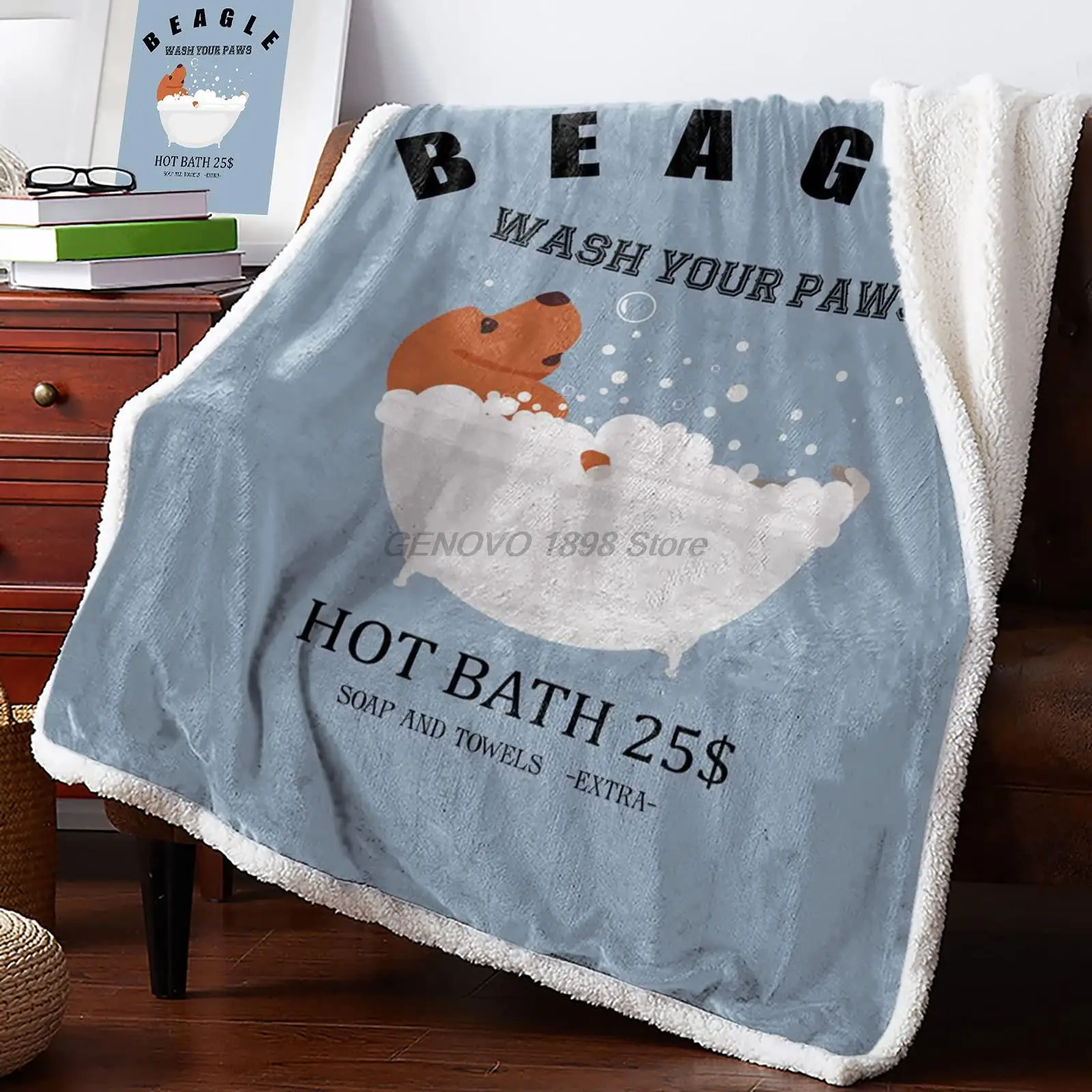 Luxury Fleece Throw Blanket for Couch, Thick Fuzzy Fluffy Soft Cozy Bed Blanket, Reversible Sherpa Fleece Blanket for Sofa Chai
Luxury Fleece Throw Blanket for Couch, Thick Fuzzy Fluffy Soft Cozy Bed Blanket, Reversible Sherpa Fleece Blanket for Sofa Chai