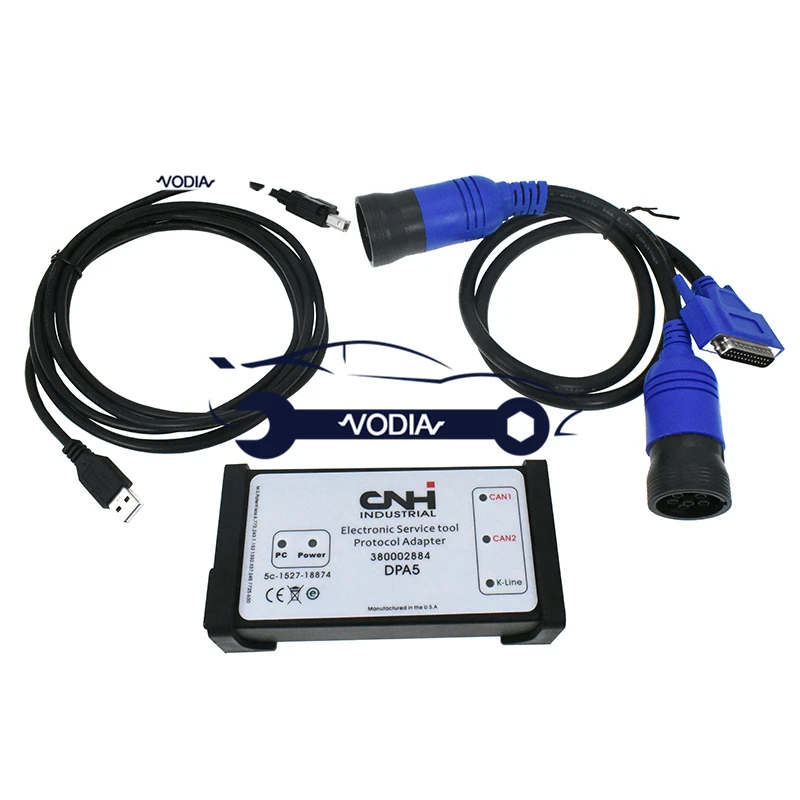 9 4 CNH EST New holland чехол диагностический инструмент сканер cnh Electronic Service tool 380002884 DPA5