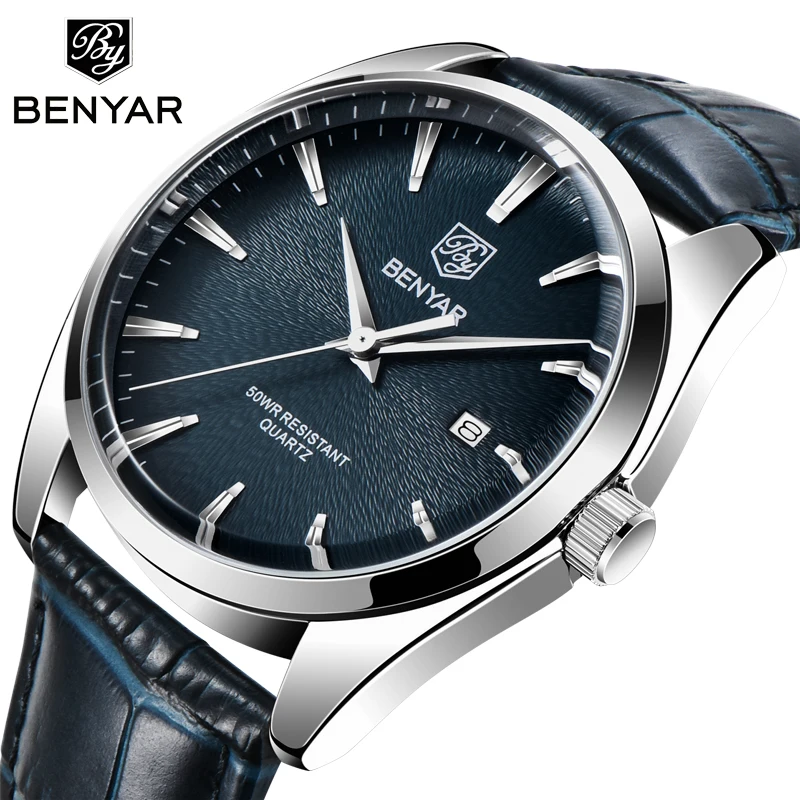 BENYAR Men's Watches brand luxury quartz watch for men 50M Waterproof MIYOTA Movement Fashion casual watch men Relogio Masculino
BENYAR Men's Watches brand luxury quartz watch for men 50M Waterproof MIYOTA Movement Fashion casual watch men Relogio Masculino