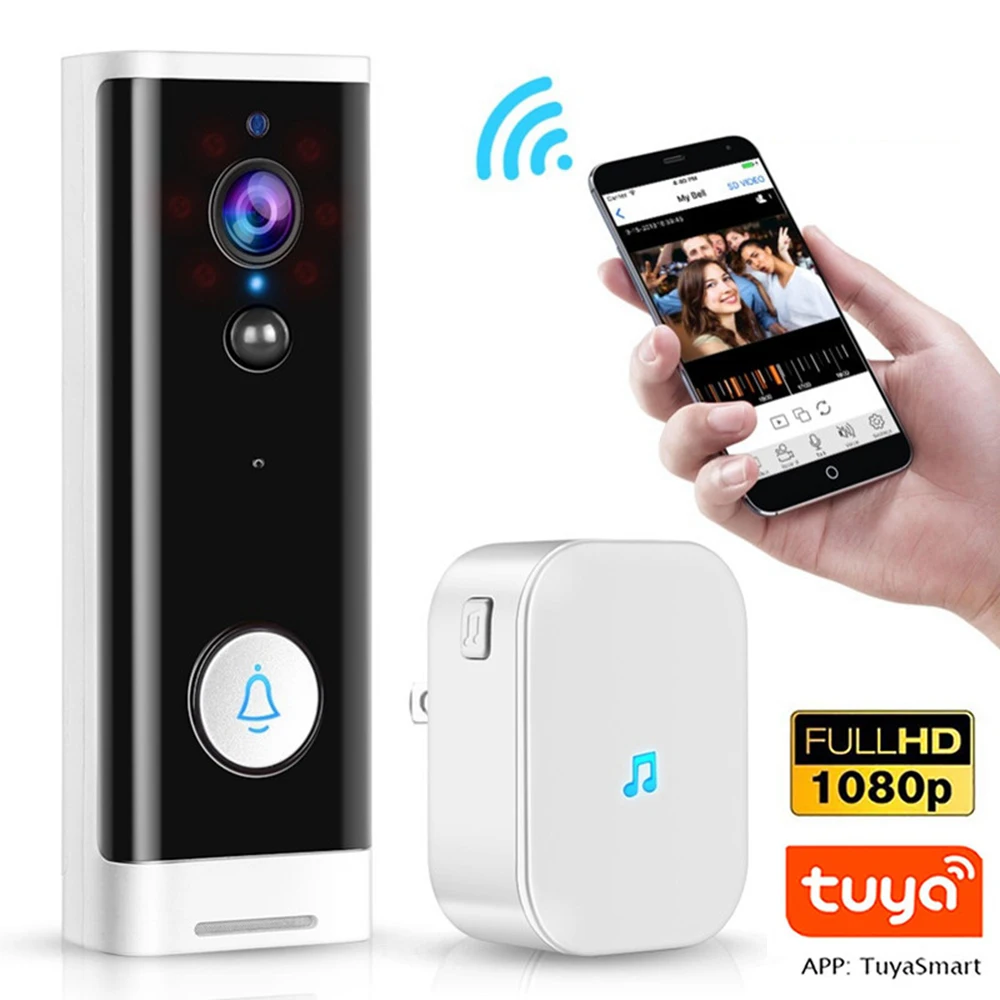Беспроводной дверной звонок Tuya для умного дома, Wi-Fi дверной звонок, колокольчик водонепроницаемый с сенсорной кнопкой, умный ресивер с евро...
Беспроводной дверной звонок Tuya для умного дома, Wi-Fi дверной звонок, колокольчик водонепроницаемый с сенсорной кнопкой, умный ресивер с евро...