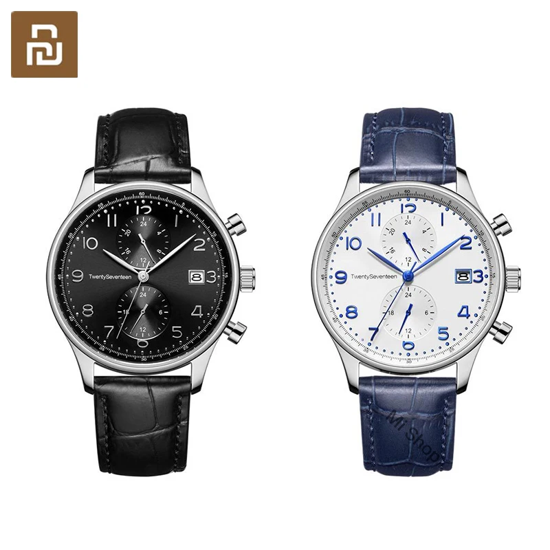 New Youpin TwentySeventeen Light Business Quartz Watch Dual time zone dial plate High Quality Elegance unisex 2colors
New Youpin TwentySeventeen Light Business Quartz Watch Dual time zone dial plate High Quality Elegance unisex 2colors