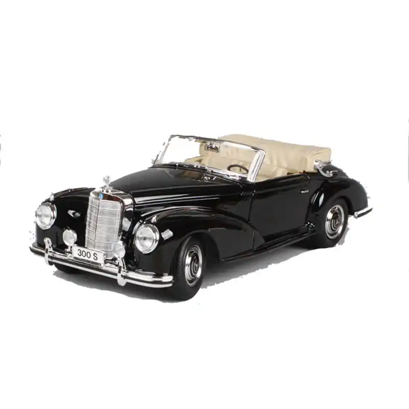 Роскошная модель автомобиля Maisto 1:18 Mercedes-Benz 300S 1955 из черного сплава, литый под давлением, модель автомобиля, коллекция игрушек
Роскошная модель автомобиля Maisto 1:18 Mercedes-Benz 300S 1955 из черного сплава, литый под давлением, модель автомобиля, коллекция игрушек