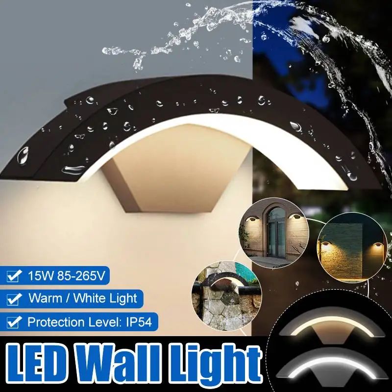 IP54 LED Wall Light Outdoor Waterproof Modern Indoor Wall Lamps Porch Light Garden Lamp Garden Balcony Landscape Lamp Decor
IP54 LED Wall Light Outdoor Waterproof Modern Indoor Wall Lamps Porch Light Garden Lamp Garden Balcony Landscape Lamp Decor