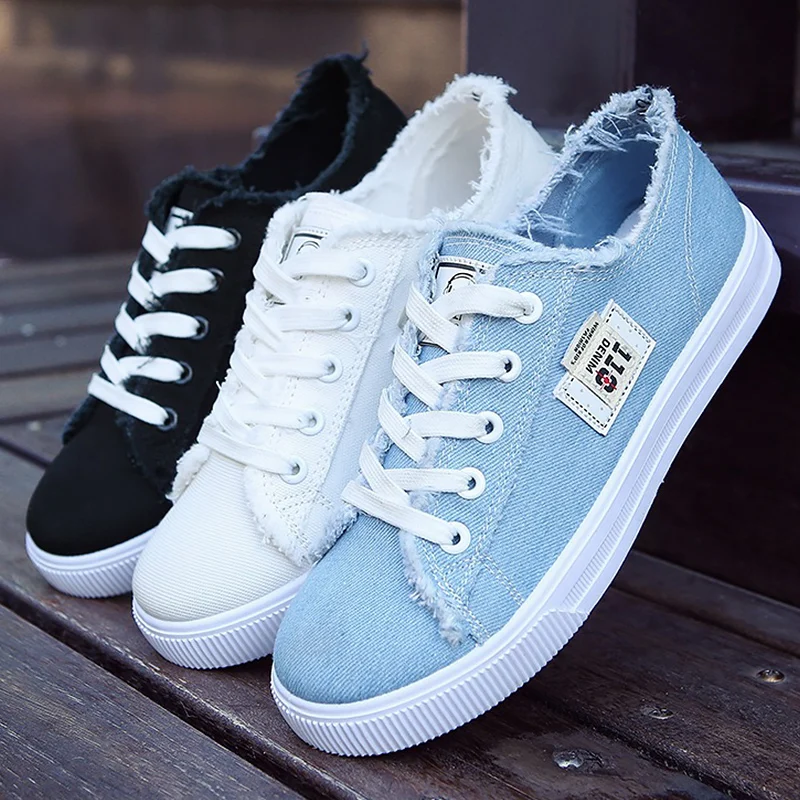 New Women's sneakers canvas shoes summer 2020 Fashion Trainers Lace Up Female sneakers Walking shoes
New Women's sneakers canvas shoes summer 2020 Fashion Trainers Lace Up Female sneakers Walking shoes