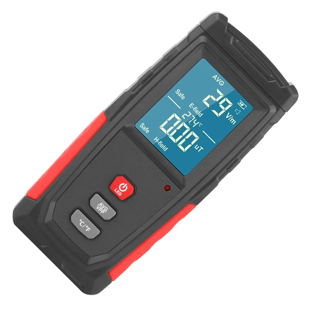 Цифровой Тестер EMF WT3121, портативный ручной детектор электромагнитного излучения с ЖК-дисплеем, ABS с функцией звуковой светильник вой сигнал...
Цифровой Тестер EMF WT3121, портативный ручной детектор электромагнитного излучения с ЖК-дисплеем, ABS с функцией звуковой светильник вой сигнал...