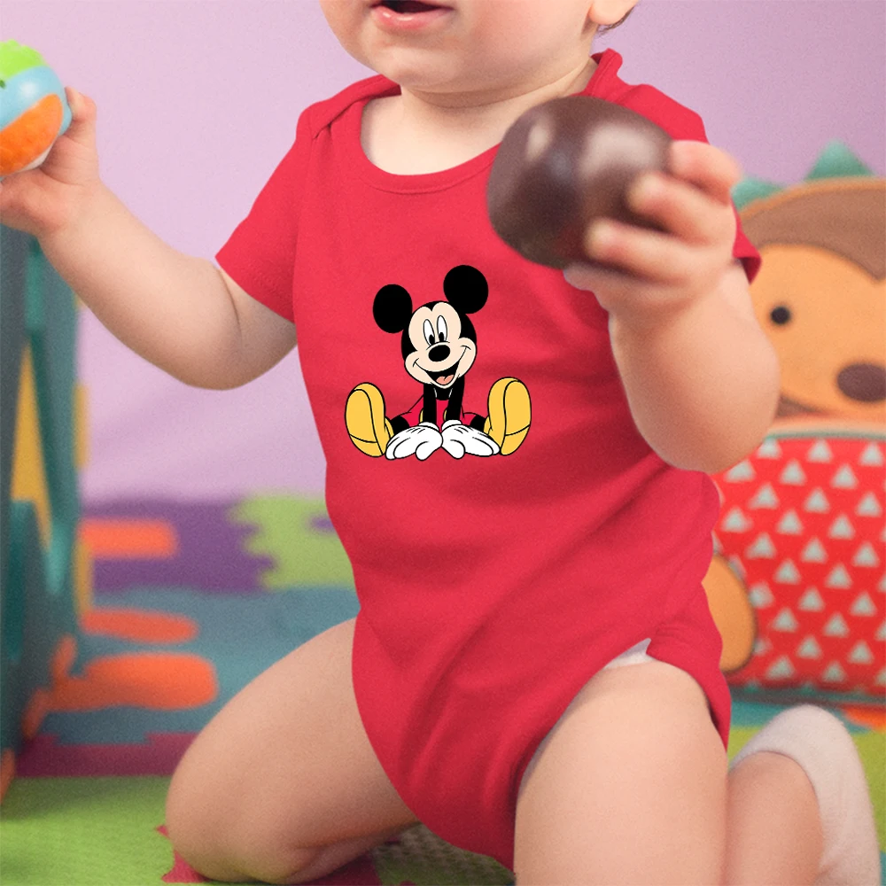 French Toddler Home Pajamas Romper Kawaii Mickey Mouse Print Baby Girl Clothes Cozy Simple Baby Boy Bodysuits Harajuku Trendy
French Toddler Home Pajamas Romper Kawaii Mickey Mouse Print Baby Girl Clothes Cozy Simple Baby Boy Bodysuits Harajuku Trendy