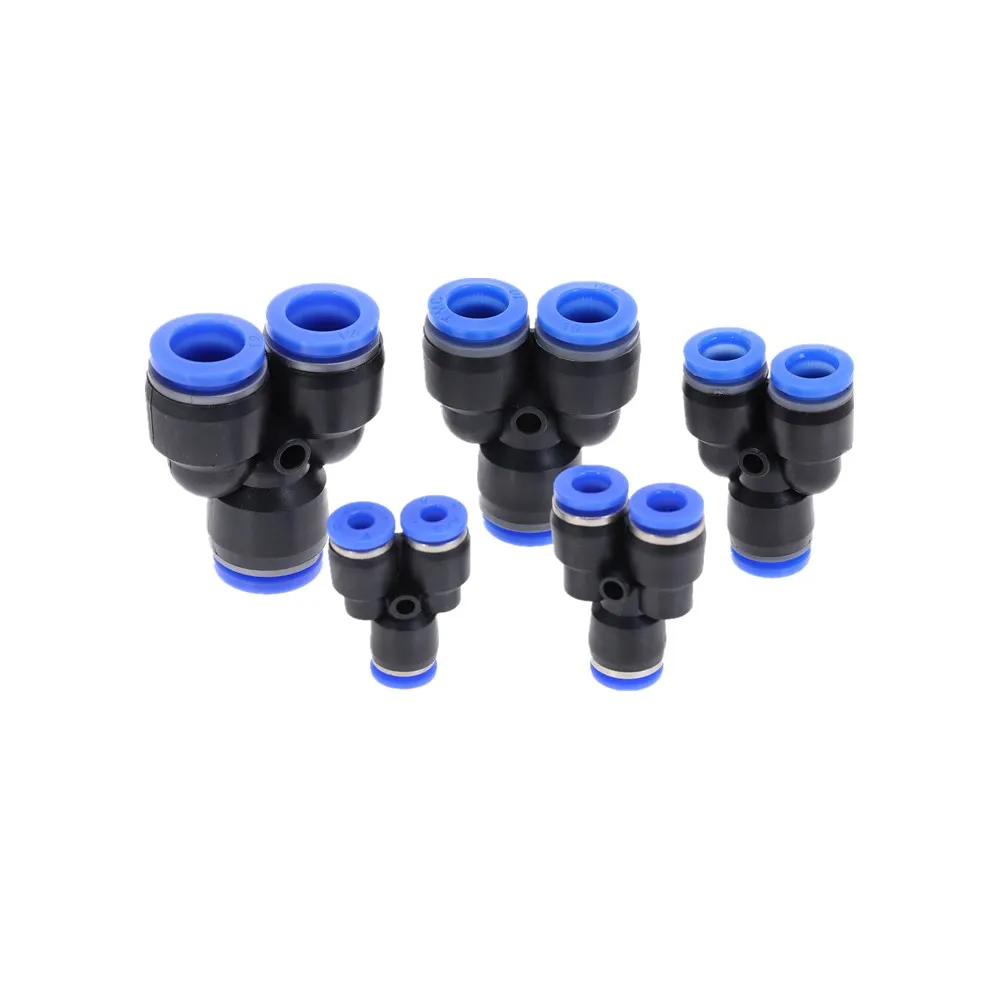 3 Way Port Y Shape Air Pneumatic 12mm 8mm 10mm 6mm 4mm OD Hose Tube Push in Gas Plastic Pipe Fitting Connectors Quick Fittings
3 Way Port Y Shape Air Pneumatic 12mm 8mm 10mm 6mm 4mm OD Hose Tube Push in Gas Plastic Pipe Fitting Connectors Quick Fittings