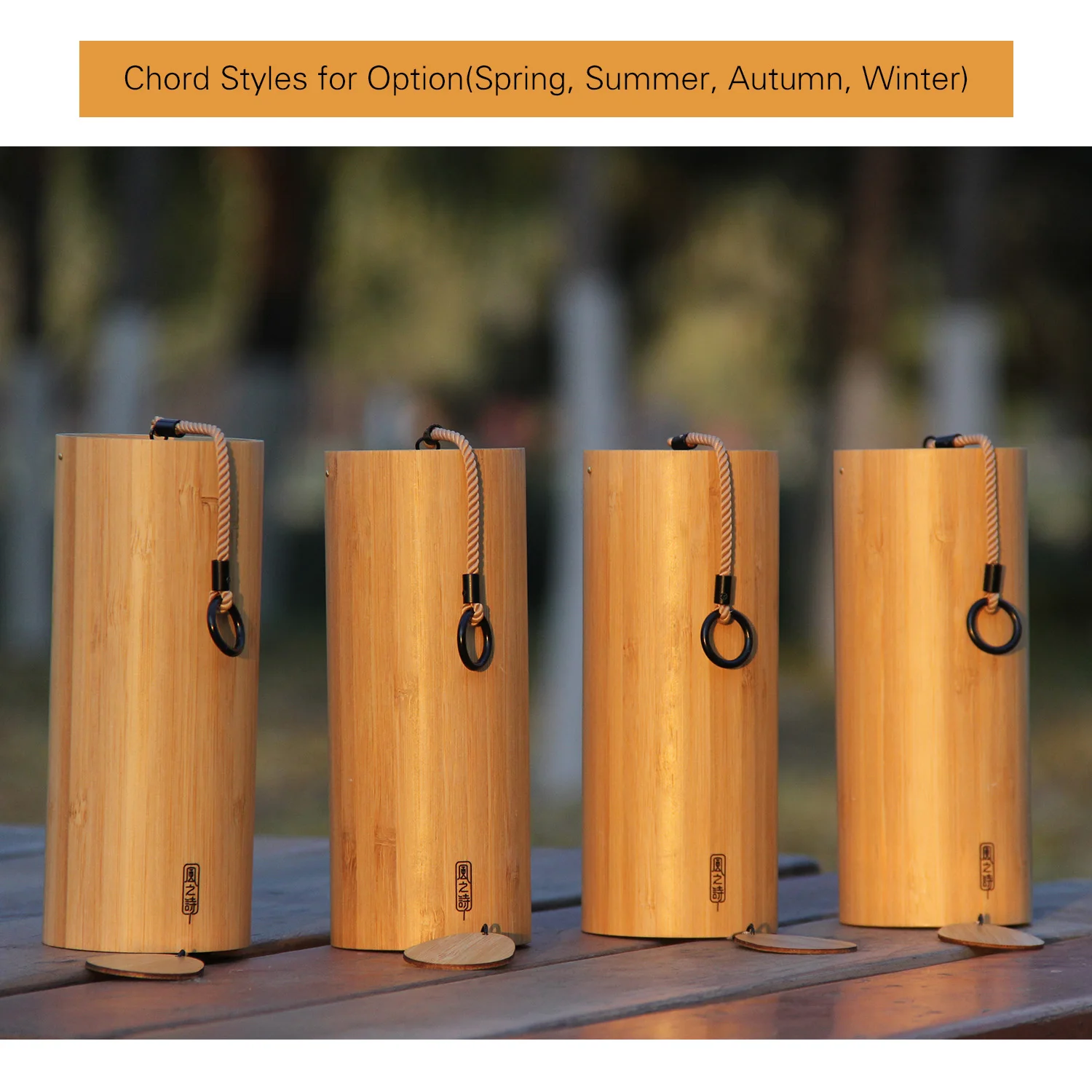 Bamboo Wind Chimes Windchime Windbell for Outdoor Garden Patio Home Decoration Zen Meditation Relaxation Chord G-B-D-C
Bamboo Wind Chimes Windchime Windbell for Outdoor Garden Patio Home Decoration Zen Meditation Relaxation Chord G-B-D-C
